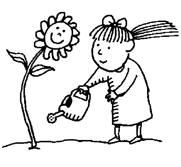 planse desene de colorat anotimp primavara